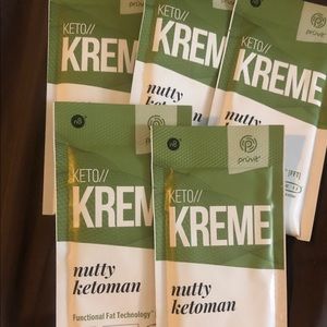 Keto Kreme by Pruvit 5 Packets Nuttyman Flavor